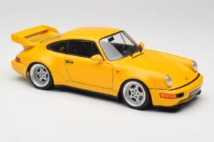 Porsche 911 964 3.8 RS Speed Yellow Solido 1:18 S1803401 Metall - pilt 5/7