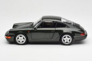Porsche 911 964 Carrera 4 Roheline Metallik Norev 1:18 187321 Metall - pilt 4/8
