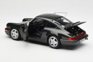 Porsche 911 964 Carrera 4 Roheline Metallik Norev 1:18 187321 Metall - pilt 5/8
