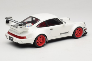 Porsche 911 964 RWB Hoonigan Valge GT Spirit 1:18 GT732 Vaik - pilt 2/6
