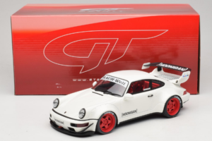 Porsche 911 964 RWB Hoonigan Valge GT Spirit 1:18 GT732 Vaik - pilt 6/6