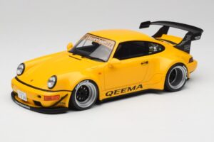 Porsche 911 964 RWB Keema Yellow GT Spirit 1:18 GT492 Vaik