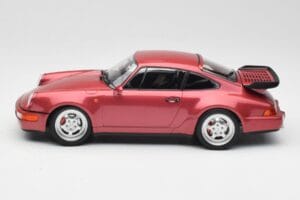 Porsche 911 964 Turbo Punane Minichamps 1:18 155069102 Metall - pilt 3/6