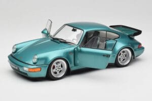 Porsche 911 964 Turbo Wimbledon Green Metallic Solido 1:18 S1803407 Metall - pilt 2/8