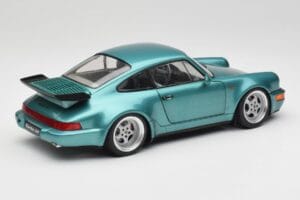Porsche 911 964 Turbo Wimbledon Green Metallic Solido 1:18 S1803407 Metall - pilt 3/8