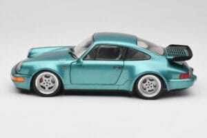 Porsche 911 964 Turbo Wimbledon Green Metallic Solido 1:18 S1803407 Metall - pilt 4/8