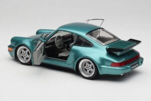 Porsche 911 964 Turbo Wimbledon Green Metallic Solido 1:18 S1803407 Metall - pilt 5/8