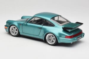 Porsche 911 964 Turbo Wimbledon Green Metallic Solido 1:18 S1803407 Metall - pilt 7/8