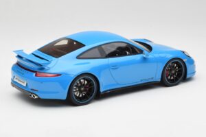 Porsche 911 991 Carrera 4S Aerokit Sinine GT Spirit 1:18 GT085 Vaik - pilt 2/6