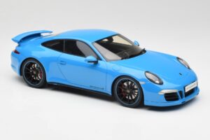 Porsche 911 991 Carrera 4S Aerokit Sinine GT Spirit 1:18 GT085 Vaik - pilt 4/6