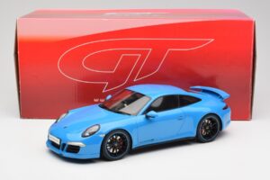 Porsche 911 991 Carrera 4S Aerokit Sinine GT Spirit 1:18 GT085 Vaik - pilt 6/6