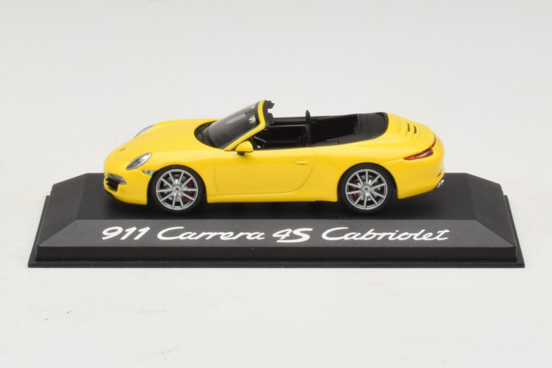 Porsche 911 991 Carrera 4S Kabriolett Kollane Minichamps 1:43 WAP0201120C Metall