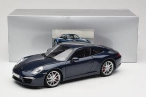 Porsche 911 991 Carrera S Blue Metallic Minichamps 1:18 WAP0210200C Metall - pilt 8/8