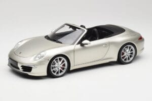 Porsche 911 991 Carrera S Kabriolett GT Hõbedane Metallik Minichamps 1:18 100061030 Metall