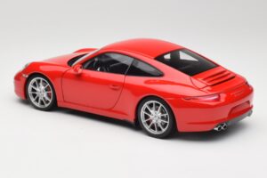 Porsche 911 991 Carrera S Guards Punane Minichamps 1:18 100061020 Metall - pilt 7/8