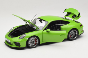 Porsche 911 991 GT3 Roheline Shmee150 Minichamps 1:18 110067025 Metall - pilt 2/8