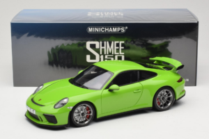 Porsche 911 991 GT3 Roheline Shmee150 Minichamps 1:18 110067025 Metall - pilt 8/8