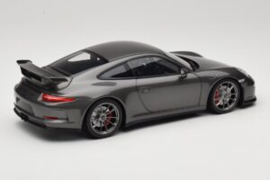 Porsche 911 991 GT3 Grey Metallic Minichamps 1:18 110062720 Metall - pilt 3/8