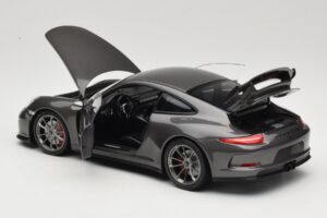Porsche 911 991 GT3 Grey Metallic Minichamps 1:18 110062720 Metall - pilt 5/8