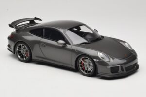 Porsche 911 991 GT3 Grey Metallic Minichamps 1:18 110062720 Metall - pilt 6/8