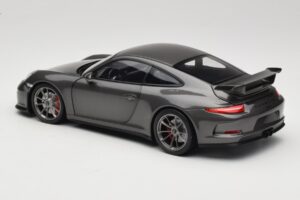 Porsche 911 991 GT3 Grey Metallic Minichamps 1:18 110062720 Metall - pilt 7/8