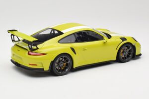 Porsche 911 991.1 GT3 RS Lizard Green & Stripes Minichamps 1:18 155066224 Metall - pilt 2/6