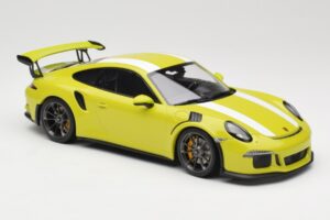 Porsche 911 991.1 GT3 RS Lizard Green & Stripes Minichamps 1:18 155066224 Metall - pilt 4/6