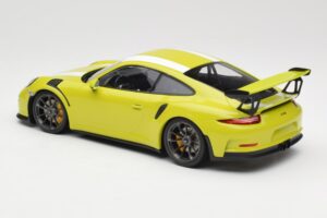 Porsche 911 991.1 GT3 RS Lizard Green & Stripes Minichamps 1:18 155066224 Metall - pilt 5/6