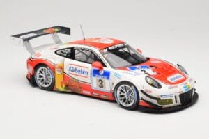 Porsche 911 991.1 GT3 R #3 Frikadelli Racing N. Siedler / K. Abbelen / S. Schmitz 24 Hours of Nurburgring 2016 Minichamps 1:1 - pilt 4/6