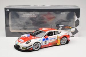 Porsche 911 991.1 GT3 R #3 Frikadelli Racing N. Siedler / K. Abbelen / S. Schmitz 24 Hours of Nurburgring 2016 Minichamps 1:1 - pilt 6/6