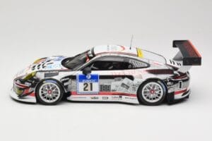 Porsche 911 991.1 GT3 R #21 WTM Racing J. Stursberg / V. Krumbach 24h Nurburgring 2016 Minichamps 1:18 155166021 Metall - pilt 3/6