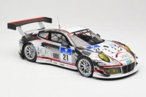 Porsche 911 991.1 GT3 R #21 WTM Racing J. Stursberg / V. Krumbach 24h Nurburgring 2016 Minichamps 1:18 155166021 Metall - pilt 4/6