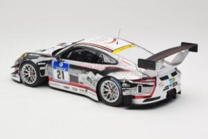 Porsche 911 991.1 GT3 R #21 WTM Racing J. Stursberg / V. Krumbach 24h Nurburgring 2016 Minichamps 1:18 155166021 Metall - pilt 5/6
