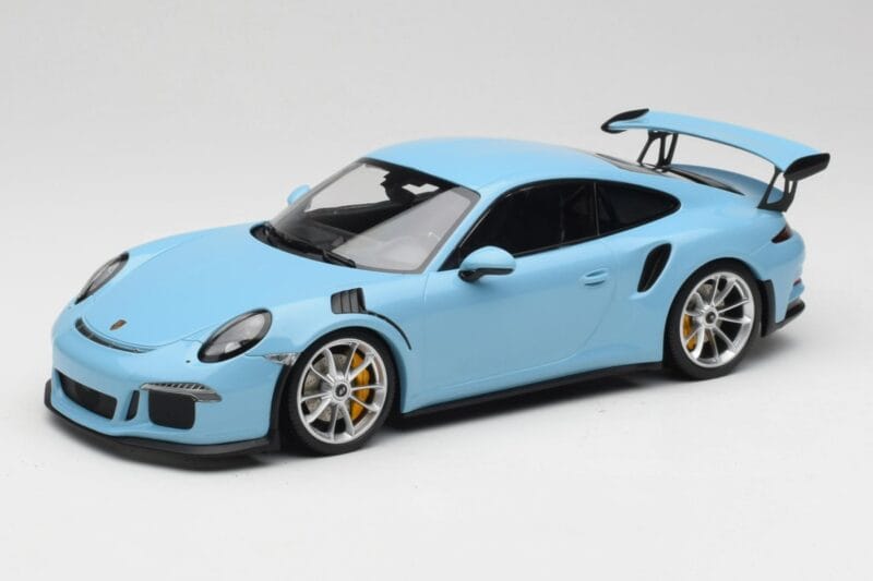 Porsche 911 991.1 GT3 RS Sinine Matt Veljed Minichamps 1:18 153066235 Metall