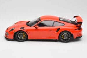 Porsche 911 991.1 GT3 RS Lava Orange Minichamps 1:18 155066220 Metall - pilt 3/6