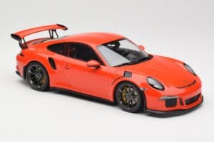 Porsche 911 991.1 GT3 RS Lava Orange Minichamps 1:18 155066220 Metall - pilt 4/6