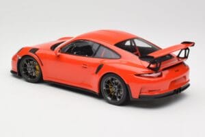 Porsche 911 991.1 GT3 RS Lava Orange Minichamps 1:18 155066220 Metall - pilt 5/6