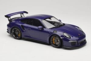 Porsche 911 991.1 GT3 RS Ultraviolet Minichamps 1:18 155066221 Metall - pilt 4/6