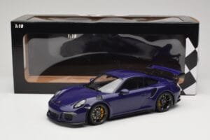 Porsche 911 991.1 GT3 RS Ultraviolet Minichamps 1:18 155066221 Metall - pilt 6/6