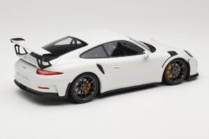 Porsche 911 991.1 GT3 RS Valge Mustad Veljed Minichamps 1:18 153066224 Metall - pilt 2/6