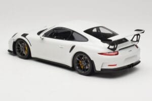Porsche 911 991.1 GT3 RS Valge Mustad Veljed Minichamps 1:18 153066224 Metall - pilt 5/6