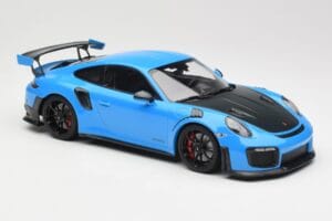 Porsche 911 991.2 GT2 RS Sinine Mustade Velgedega Minichamps 1:18 155068308 Metall - pilt 4/6