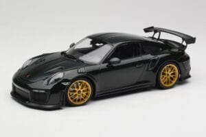 Porsche 911 991.2 GT2 RS Roheline Weissach Package Kuldsed Veljed Minichamps 1:18 155068306 Metall