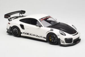 Porsche 911 991.2 GT2 RS Manthey Racing Valge Minichamps 1:18 MR-911-GT3RS-1802-W Metall - pilt 4/6