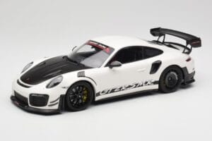 Porsche 911 991.2 GT2 RS Manthey Racing Valge Minichamps 1:18 MR-911-GT3RS-1802-W Metall