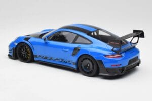 Porsche 911 991.2 GT2 RS MR Racing Sinine Minichamps 1:18 MR-911-GT2RS-1806 Metall - pilt 5/6