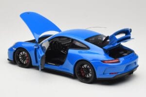 Porsche 911 991.2 GT3 Sinine Minichamps 1:18 110067024 Metall - pilt 5/8