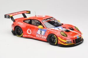 Porsche 911 991.2 GT3 R #2 Team Gigaspeed S. Bockmann 24 Hours of Nurburgring 2018 Minichamps 1:18 155186902 Metall - pilt 4/6