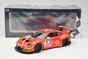 Porsche 911 991.2 GT3 R #2 Team Gigaspeed S. Bockmann 24 Hours of Nurburgring 2018 Minichamps 1:18 155186902 Metall - pilt 6/6