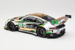 Porsche 911 991.2 GT3 R #28 Alegra Motorsports D. de Quesada / M. Morad Class Winners 24 Hours of Daytona 2017 Minichamps 1:1 - pilt 5/6